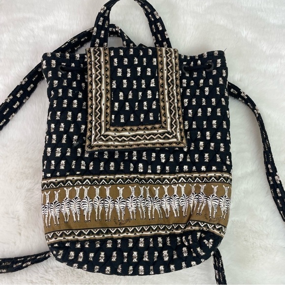 Vera Bradley Zebra Backpack - Picture 9 of 10